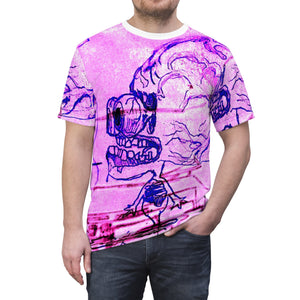 All Over Print Unique Wearable Art T-Shirt "Brain Guy"
