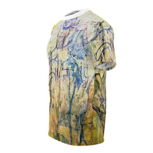 Load image into Gallery viewer, All Over Print Unique Wearable Art T-Shirt &quot;Faded Fossils&quot;
