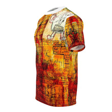 Load image into Gallery viewer, All Over Print Unique Wearable Art T-Shirt &quot;Orangely Yours&quot;
