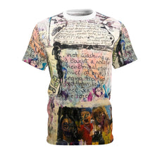 Load image into Gallery viewer, All Over Print Unique Wearable Art T-Shirt &quot;Normie Prose&quot;
