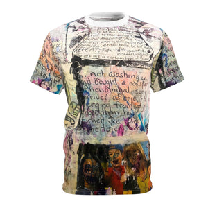 All Over Print Unique Wearable Art T-Shirt "Normie Prose"