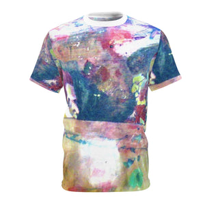 All Over Print Unique Wearable Art T-Shirt "Submerged Purged"