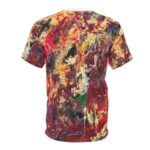 All Over Print Unique Wearable Art T-Shirt "Crayon Craze"