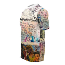Load image into Gallery viewer, All Over Print Unique Wearable Art T-Shirt &quot;Normie Prose&quot;
