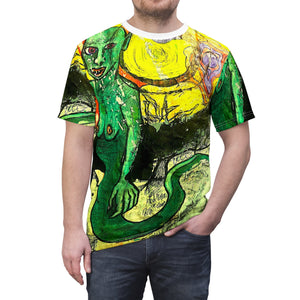 All Over Print Unique Wearable Art T-Shirt "Babe Snake"