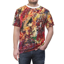 Load image into Gallery viewer, All Over Print Unique Wearable Art T-Shirt &quot;Crayon Craze&quot;
