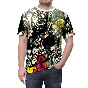 All Over Print Unique Wearable Art T-Shirt "Terror Vacui"