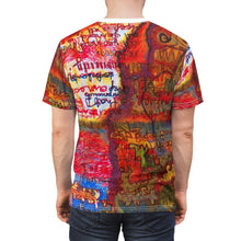 Load image into Gallery viewer, All Over Print Unique Wearable Art T-Shirt &quot;Vibrant Oddity&quot;
